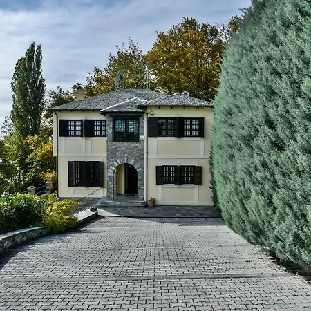Waterfalls With Breathtaking Aegean View Villa Monte Pelio