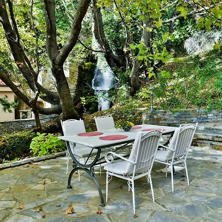 Villa Waterfalls With Breathtaking Aegean View *